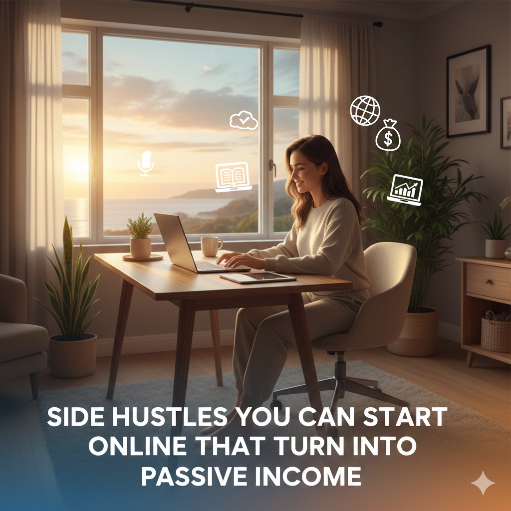 Side Hustles You Can Start Online That Turn Into Passive Income