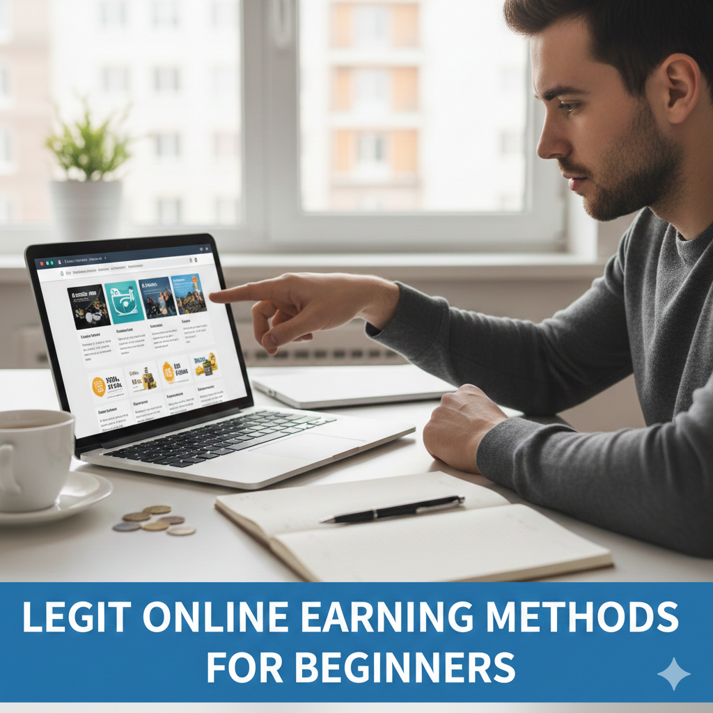 Legit Online Earning Methods for Beginners