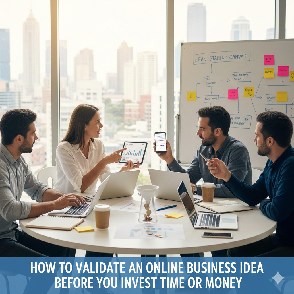 How to Validate an Online Business Idea Before You Invest Time or Money