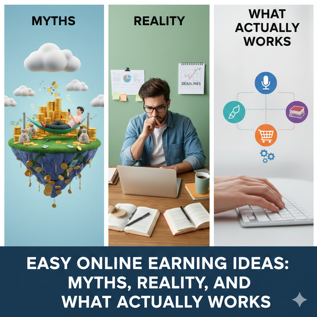 Easy Online Earning Ideas: Myths, Reality, and What Actually Works