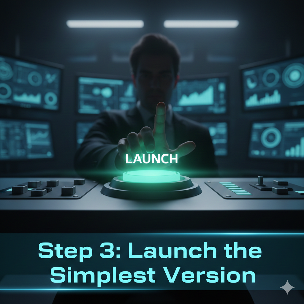 Step 3: Launch the Simplest Version