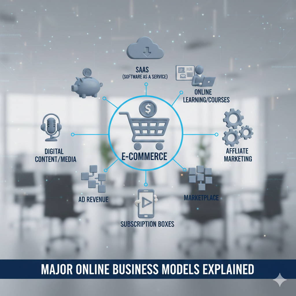 Major Online Business Models Explained