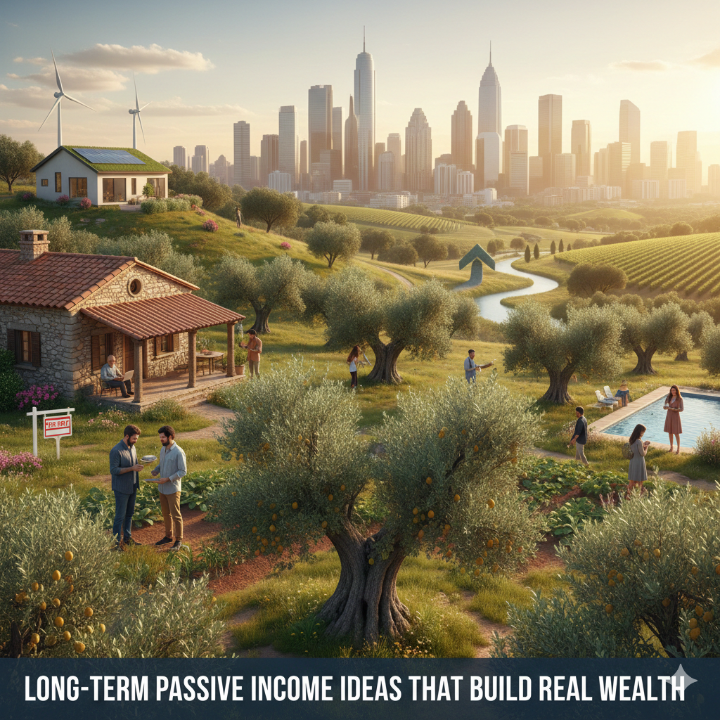 Long-Term Passive Income Ideas That Build Real Wealth